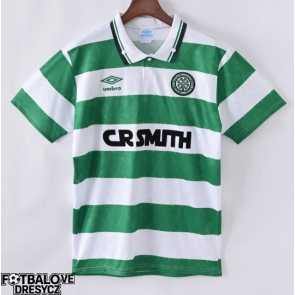 Celtic 1989-1991 Retro Domácí Dres Krátký Rukáv Celtic 1989-1991 Retro Domácí Dres Krátký Rukáv